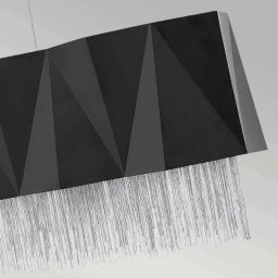 Elstead Lighting Zuma lampa wisząca 6x60 W czarna/srebrna HK-ZUMA-ISLE-SBS