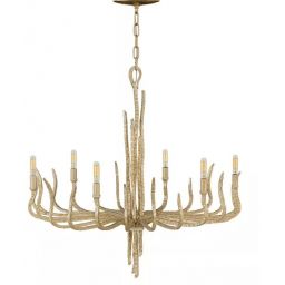 Elstead Lighting Spyre lampa wisząca 6x60 W szampan HK-SPYRE6C-CPG