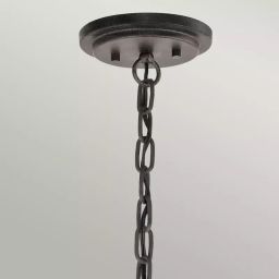 Elstead Lighting Ahrendale lampa wisząca 3x60 W brązowa KL-AHRENDALE3