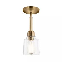 Elstead Lighting Aivian lampa wisząca 1x60 W mosiądz KL-AIVIAN-P-WBR