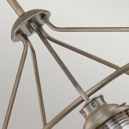 Elstead Lighting Ashland Bay lampa wisząca 5x60 W oksydowany brąz KL-ASHLANDBAY-5P-BU