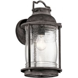 Elstead Lighting Ashland Bay kinkiet 1x60 W postarzany cynk KL-ASHLANDBAY2-L