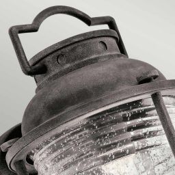 Elstead Lighting Ashland Bay kinkiet 1x60 W postarzany cynk KL-ASHLANDBAY2-M