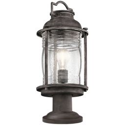 Elstead Lighting Ashland Bay lampa stojąca zewnętrzna 1x60 W postarzany cynk KL-ASHLANDBAY3-M