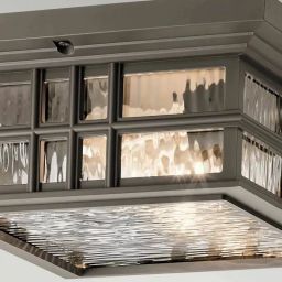 Elstead Lighting Beacon Square lampa podsufitowa zewnętrzna 2x60 W brązowa KL-BEACON-SQUARE-F-OZ