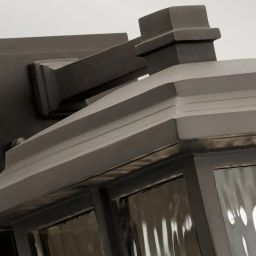 Elstead Lighting Beacon Square kinkiet zewnętrzny 1x60 W brązowy KL-BEACON-SQUARE-M-OZ