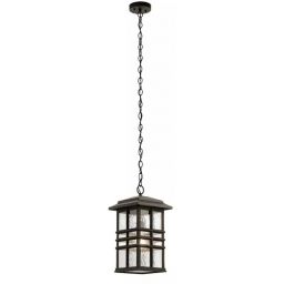 Elstead Lighting Beacon Square lampa wisząca zewnętrzna 1x60 W brązowa KL-BEACON-SQUARE8-OZ
