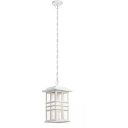 Elstead Lighting Beacon Square lampa wisząca 1x60 W biała KL-BEACON-SQUARE8-WHT