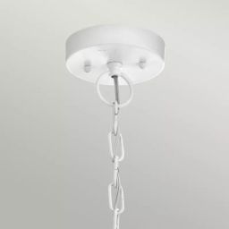 Elstead Lighting Beacon Square lampa wisząca 1x60 W biała KL-BEACON-SQUARE8-WHT
