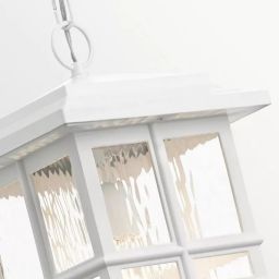 Elstead Lighting Beacon Square lampa wisząca 1x60 W biała KL-BEACON-SQUARE8-WHT