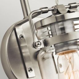 Elstead Lighting Brinley kinkiet 1x60 W szczotkowany nikiel KL-BRINLEY1-NI