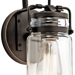 Elstead Lighting Brinley kinkiet 1x60 W stary brąz KL-BRINLEY1-OZ