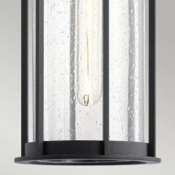 Elstead Lighting Camillo lampa wisząca zewnętrzna 1x60 W czarna KL-CAMILLO-P-TBK