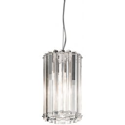 Elstead Lighting Crystal Skye lampa wisząca 2x3 W chrom KL-CRYSTAL-SKYE-MP