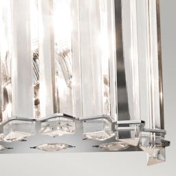 Elstead Lighting Crystal Skye kinkiet 2x3 W chrom KL-CRYSTAL-SKYE2