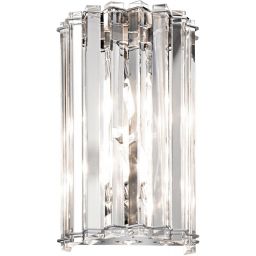 Elstead Lighting Crystal Skye kinkiet 2x3 W chrom KL-CRYSTAL-SKYE2