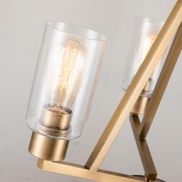 Elstead Lighting Deryn lampa wisząca 3x60 W mosiądz KL-DERYN3-NBR
