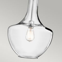Elstead Lighting Everly lampa wisząca 1x60 W chrom KL-EVERLY-P-M-CH