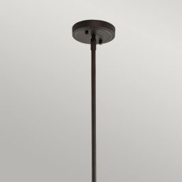 Elstead Lighting Everly lampa wisząca 1x60 W brązowa KL-EVERLY-P-M-OZ