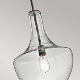 Elstead Lighting Everly lampa wisząca 1x60 W brązowa KL-EVERLY-P-M-OZ