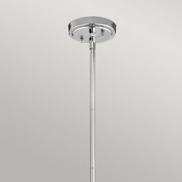 Elstead Lighting Everly lampa wisząca 1x60 W chrom KL-EVERLY-P-S-CH