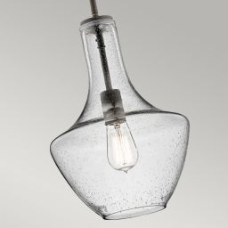 Elstead Lighting Everly lampa wisząca 1x60 W brązowa KL-EVERLY-P-S-OZ
