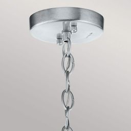 Elstead Lighting Grand Bank lampa wisząca zewnętrzna 1x60 W szara KL-GRAND-BANK-P-DAG