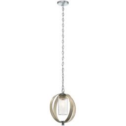 Elstead Lighting Grand Bank lampa wisząca zewnętrzna 1x60 W szara KL-GRAND-BANK-P-DAG