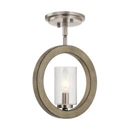 Elstead Lighting Grand Bank lampa wisząca 1x40 W chrom KL-GRAND-BANK1