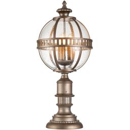 Elstead Lighting Halleron lampa stojąca zewnętrzna 3x40 W oksydowany brąz KL-HALLERON-3M-BU
