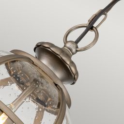 Elstead Lighting Halleron lampa wisząca 3x40 W oksydowany brąz KL-HALLERON-8M-BU