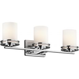 Elstead Lighting Hendrik kinkiet 3x3 W chrom KL-HENDRIK3-BATH