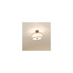 Elstead Lighting Lacey lampa podsufitowa 3x40 W brązowa-kremowa KL-LACEY-SF-MB