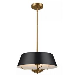 Elstead Lighting Luella lampa podsufitowa 3x40 W czarna KL-LUELLA-3P-BKB