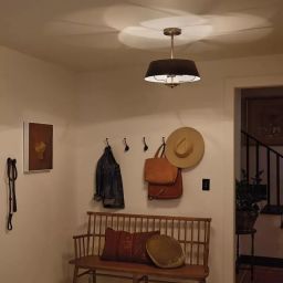 Elstead Lighting Luella lampa podsufitowa 3x40 W czarna KL-LUELLA-3P-BKB