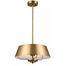 Elstead Lighting Luella lampa podsufitowa 3x40 W mosiądz KL-LUELLA-3P-BNB