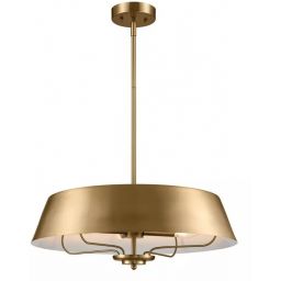 Elstead Lighting Luella lampa podsufitowa 4x40 W mosiądz KL-LUELLA-4P-BNB