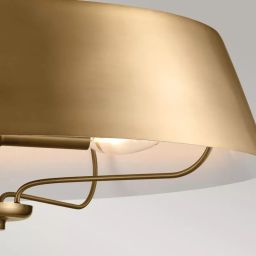 Elstead Lighting Luella lampa podsufitowa 4x40 W mosiądz KL-LUELLA-4P-BNB
