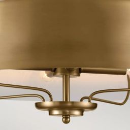 Elstead Lighting Luella lampa podsufitowa 4x40 W mosiądz KL-LUELLA-4P-BNB