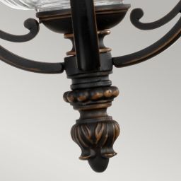 Elstead Lighting Luverne kinkiet zewnętrzny 1x60 W brązowy KL-LUVERNE2-M