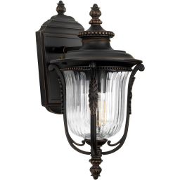 Elstead Lighting Luverne kinkiet zewnętrzny 1x60 W brązowy KL-LUVERNE2-S