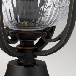 Elstead Lighting Luverne lampa stojąca zewnętrzna 1x60 W brązowa KL-LUVERNE3-M