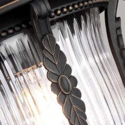 Elstead Lighting Luverne lampa wisząca zewnętrzna 1x60 W brązowa KL-LUVERNE8-M