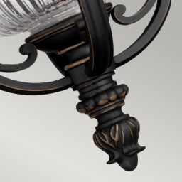 Elstead Lighting Luverne lampa wisząca zewnętrzna 1x60 W brązowa KL-LUVERNE8-M