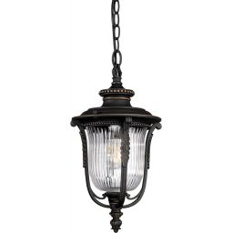 Elstead Lighting Luverne lampa wisząca zewnętrzna 1x60 W brązowa KL-LUVERNE8-M