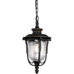 Elstead Lighting Luverne lampa wisząca zewnętrzna 1x60 W brązowa KL-LUVERNE8-M