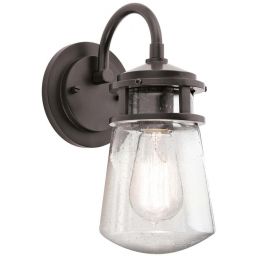Elstead Lighting Lyndon kinkiet zewnętrzny 1x60 W brązowy KL-LYNDON2-S-AZ