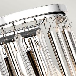 Elstead Lighting Piper kinkiet 2x60 W polerowany chrom KL-PIPER2-PC