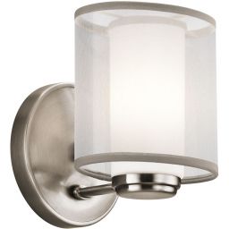 Elstead Lighting Saldana kinkiet 1x3 W klasyczny pewter KL-SALDANA1