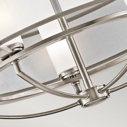 Elstead Lighting Saldana lampa wisząca 5x3 W klasyczny pewter KL-SALDANA5